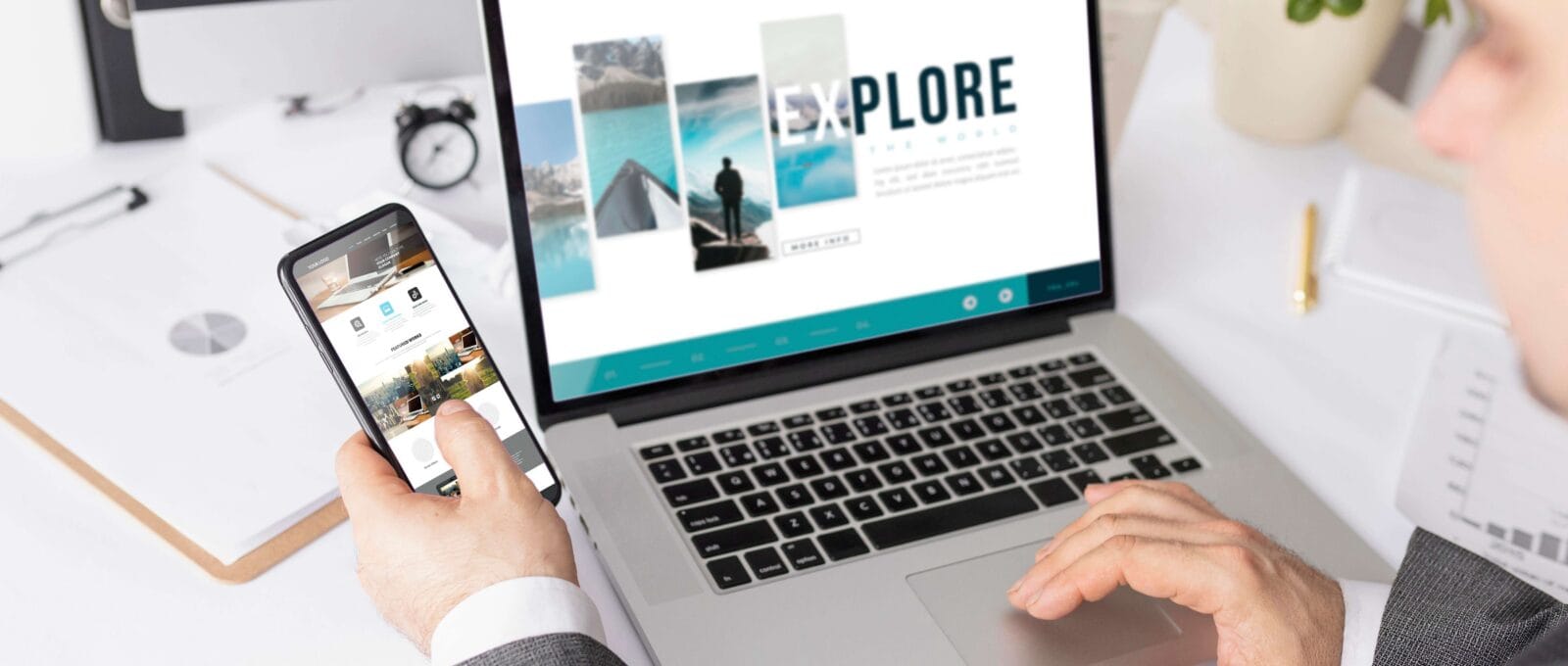 Sites Personalizados: Vantagens Para Empresas Competitivas 14 Site Otimizado Para Dispositivos Móveis