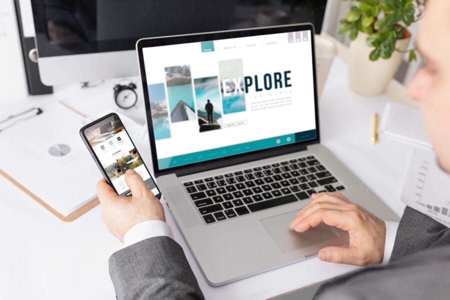 Site Otimizado Para Dispositivos Móveis